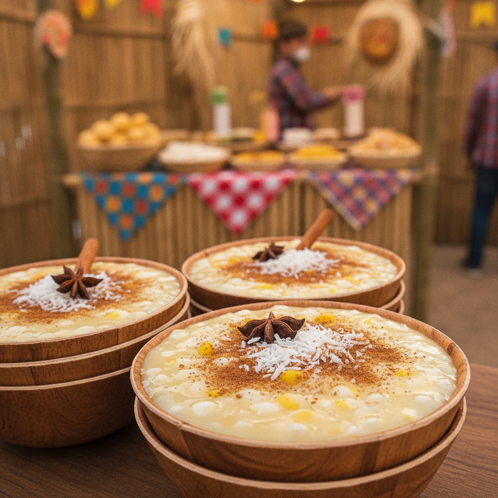 Image for Canjica Doce Cremosa de Festa Junina: A Receita Que Vende Rápido em Barracas