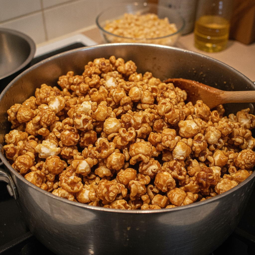 Image for Pipoca Doce de Panela: Como Fazer Caramelada Igual Cinema em Casa