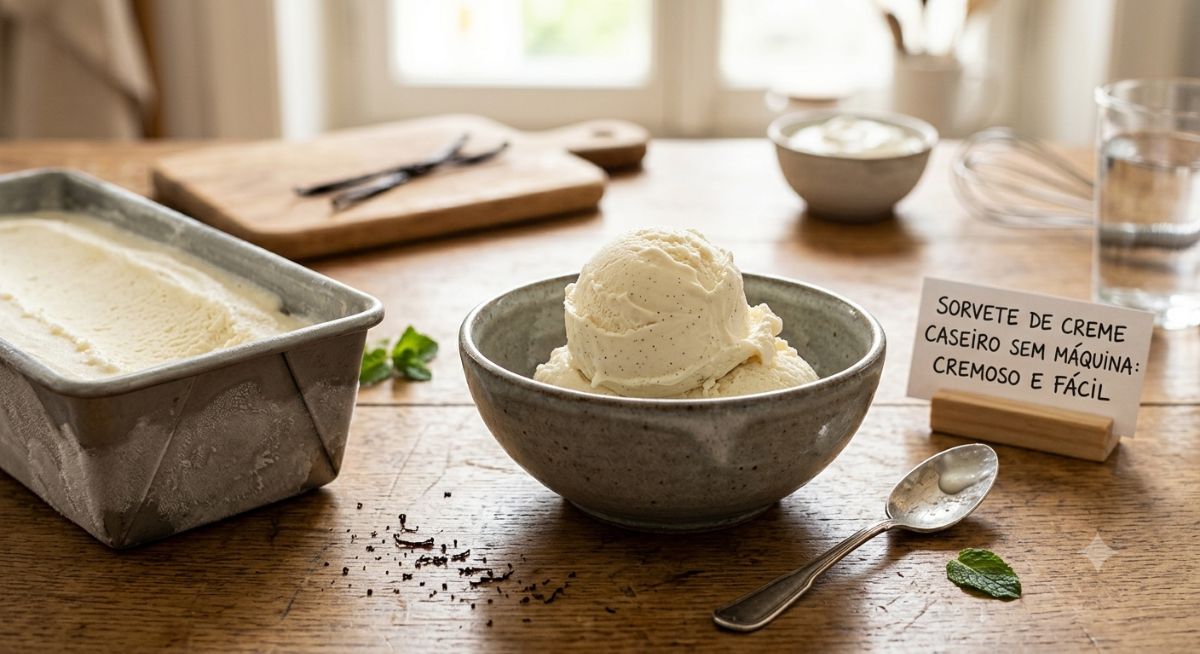 sorvete de creme