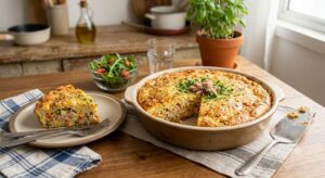 Image for Torta Salgada de Liquidificador com Atum: Receita Fácil e Econômica para o Dia a Dia